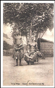 Chief Dombi (Ndombe) and his son